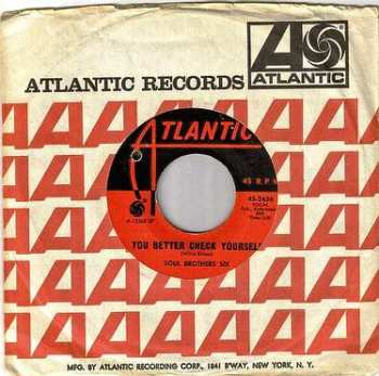 SOUL BROTHERS SIX - YOU BETTER CHECK YOURSELF - ATLANTIC
