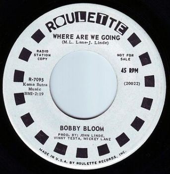 BOBBY BLOOM - WHERE ARE WE GOING - ROULETTE DEMO