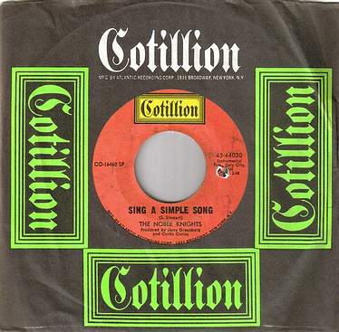 NOBLE KNIGHTS - SING A SIMPLE SONG - COTILLION