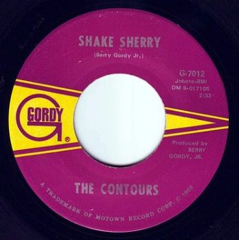 CONTOURS - SHAKE SHERRY - GORDY