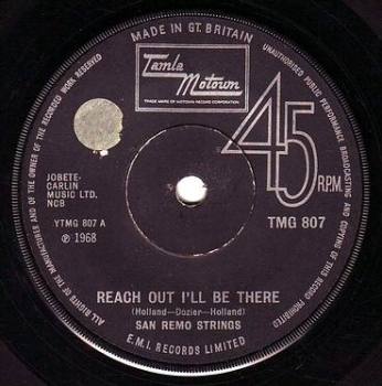 SAN REMO STRINGS - REACH OUT I'LL BE THERE - TMG 807