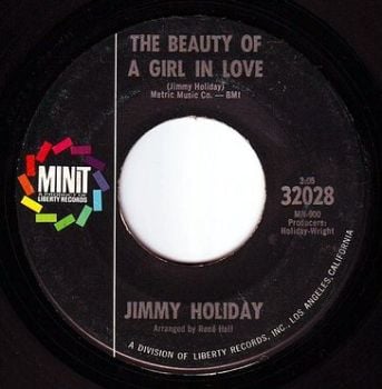 JIMMY HOLIDAY - THE BEAUTY OF A GIRL IN LOVE - MINIT