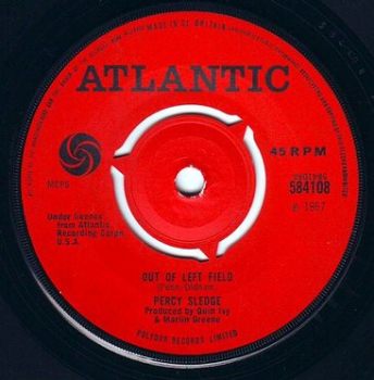 PERCY SLEDGE - OUT OF LEFT FIELD - ATLANTIC