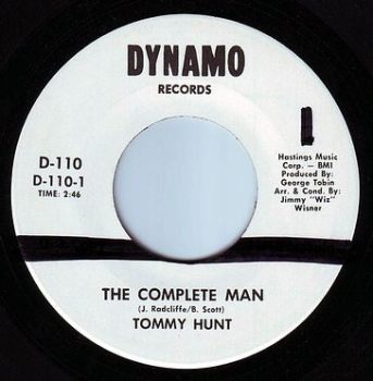 TOMMY HUNT - THE COMPLETE MAN - DYNAMO DEMO
