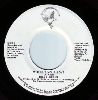 BILLY WELLS - WITHOUT YOUR LOVE - URANUS