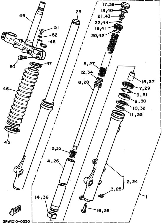 serow front fork