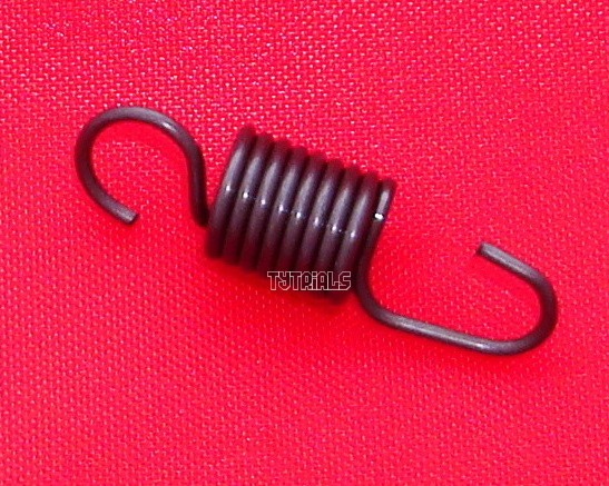 21. Selector Drum Roller Spring - TY125 & TY175