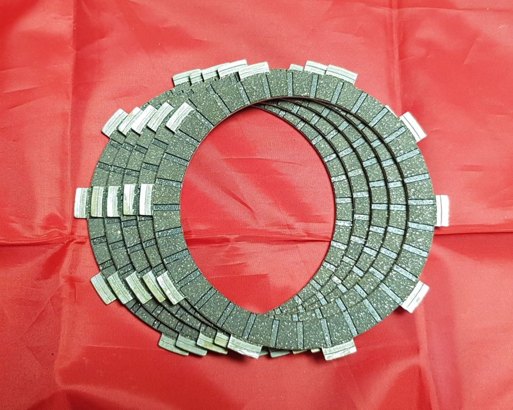  7. Clutch Friction Plate Set  - TY125 & TY175