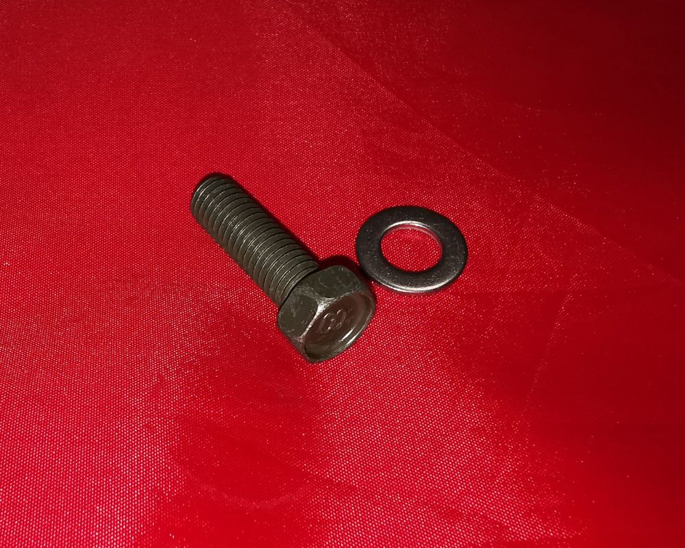 11 & 12. Exhaust Mounting Bolt and Washer - TY80