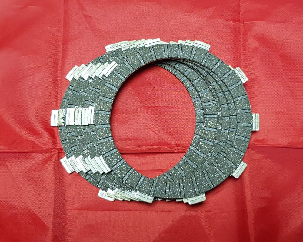 8. Clutch Friction Plate Set - XT225 Serow to the year 2000