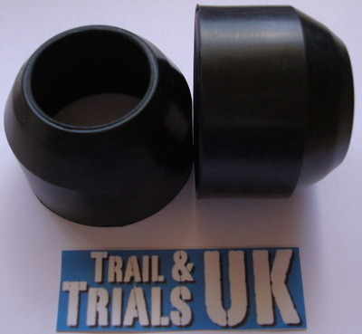 14. Pair of Front Fork Dust Covers - TY250 Twinshock