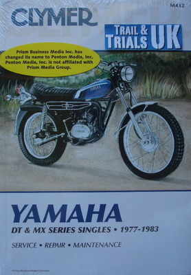 Used Clymer Service Manual Yamaha 77-83 DT100 78-81 DT125 78-81 DT175 M412 OMB2 