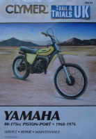 Clymer Yamaha DT125 Twinshock Trail Bike Workshop Manual