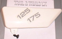  1-5. White Sidepanel Sidecover Ass'y - TY125