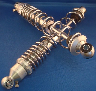 19. Pair of Betor Classic Aluminium Trials Shocks - 340mm - TY250 Twinshock