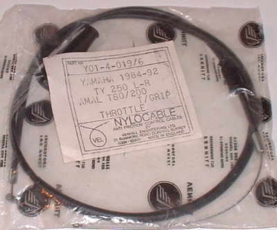 11. Venhill Throttle Cable A - TY350 & TY250 Mono