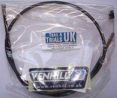    10. Front Brake Cable - TLR125