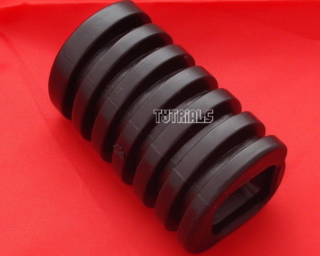 13. Front Footrest Rubber - TY125