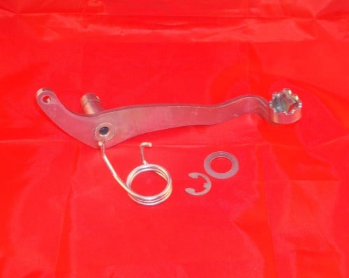 20-23. Rear Brake Pedal Assembly - TY125 & TY175