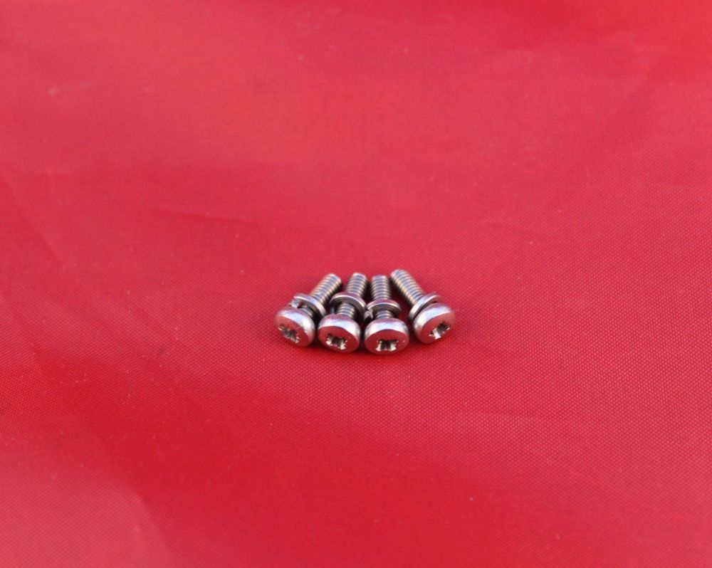 4 & 5.Reed Valve Screw & Washer Set - TY125 & TY175