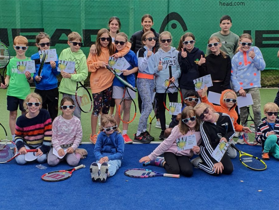 Kids with sunglasses