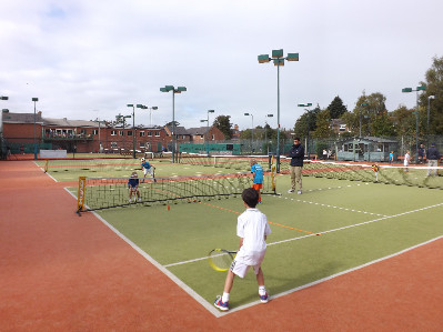 2014 mini-tennis action