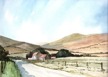 Cornish Country Road