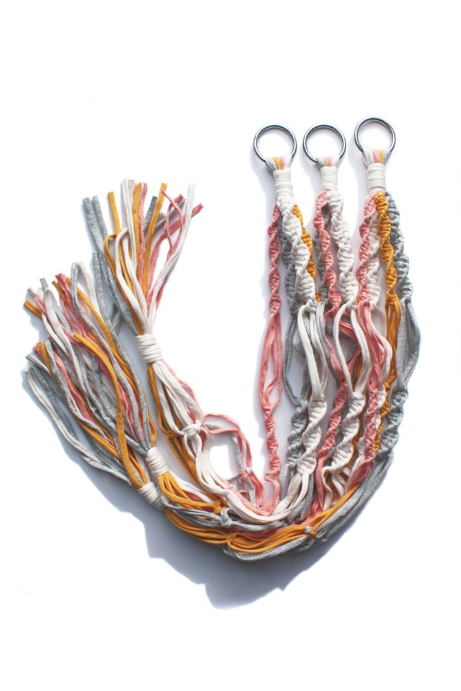 Colourful Macrame Plant Hanger