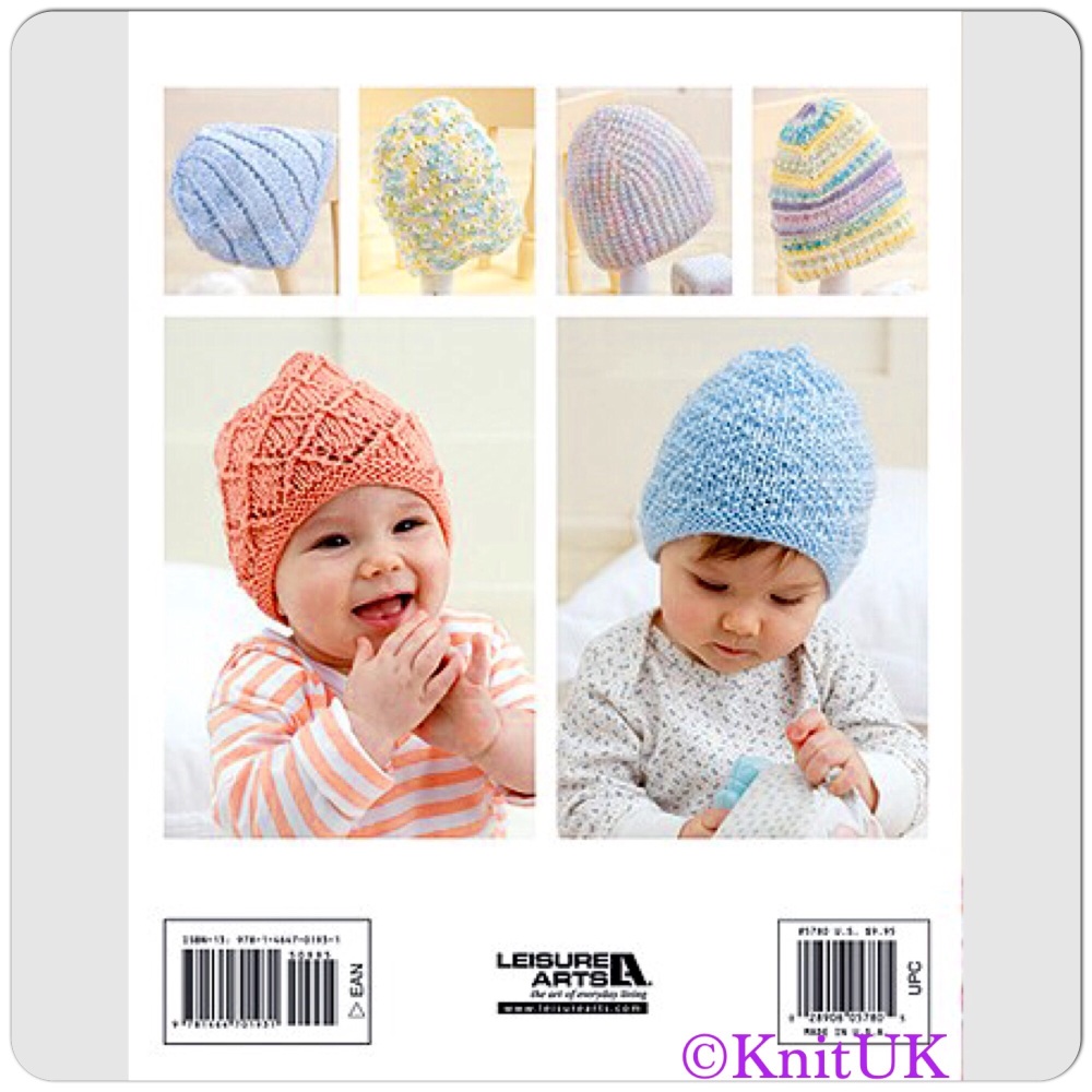 Baby Beanies. Made with the Knook. 7 Designs by Dorothy E. Uhlir. 41 pages