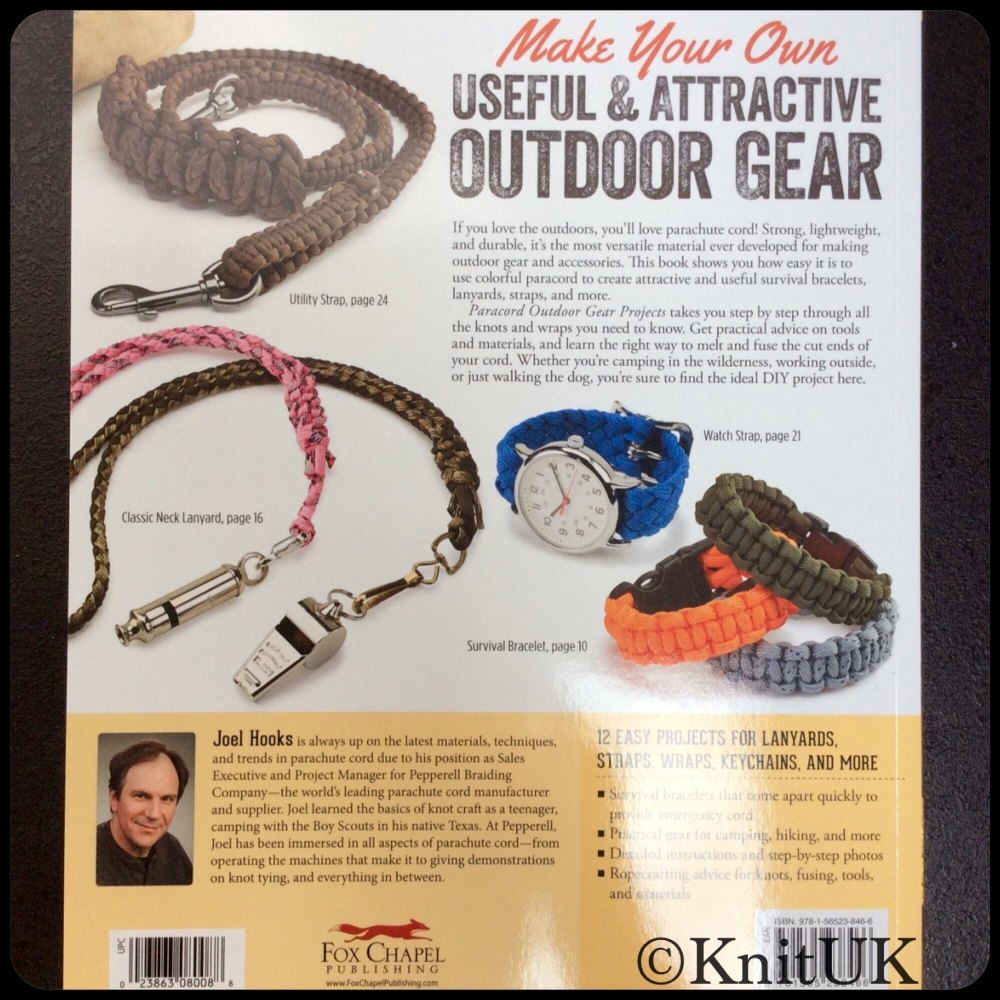 Paracord Outdoor Gear Projects. Joel Hooks. Fox Chapel. 48pages