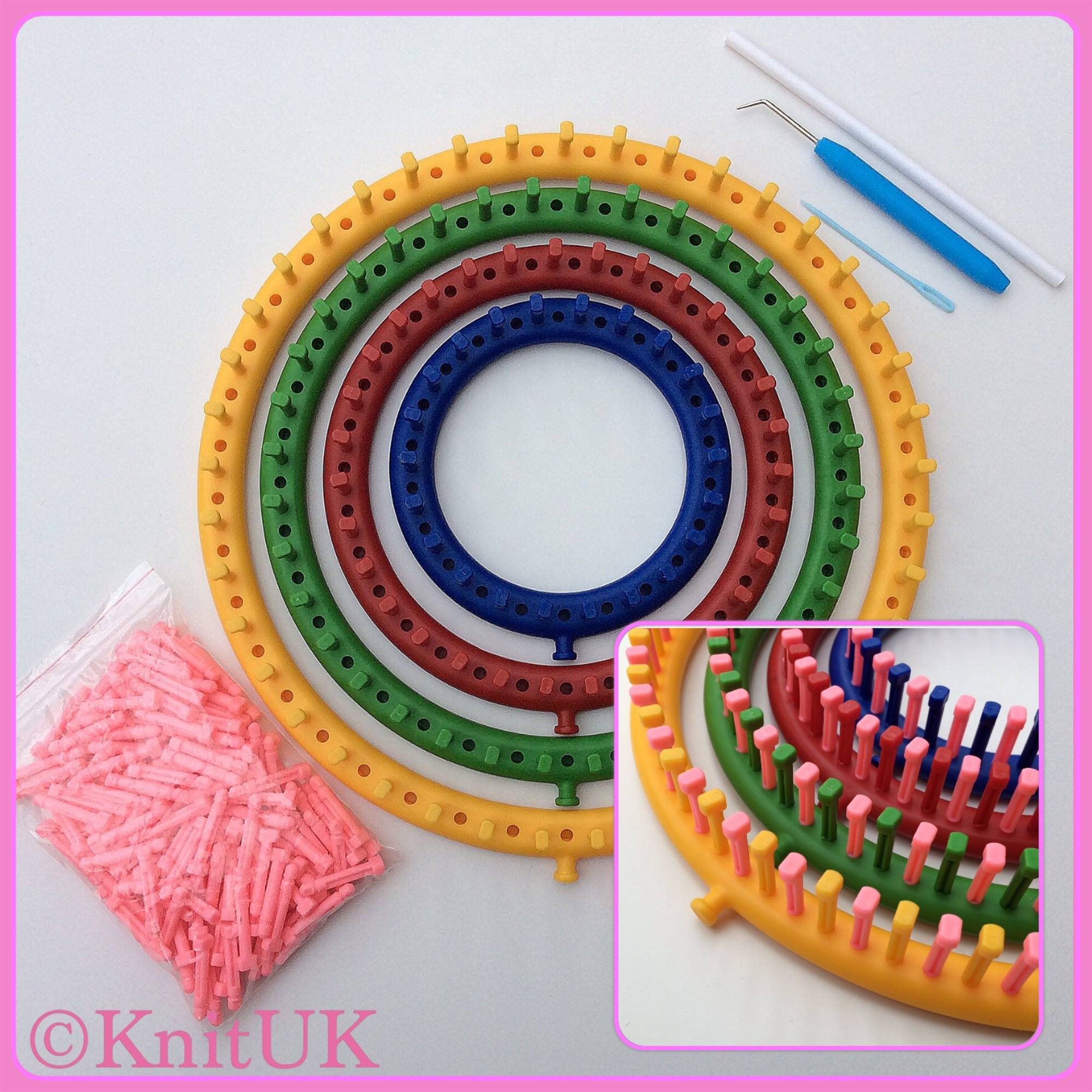 Round Knitting Loom Set Knitting Looms KnitUK