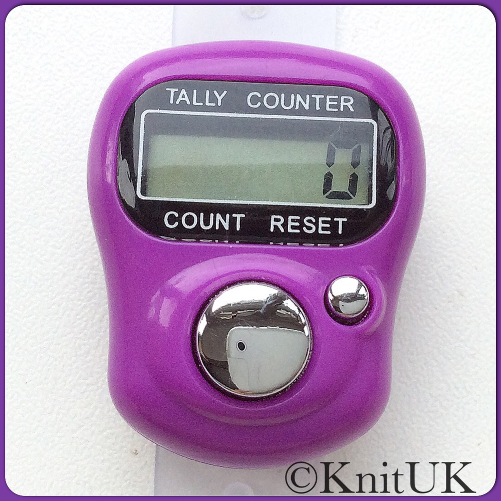 10 Stitch Counters, BULK Digital Row Counter for Crochet and Knitting, LCD  Row Finger Counter, Tally Counter, Wholesale Stocking Fillers UK 
