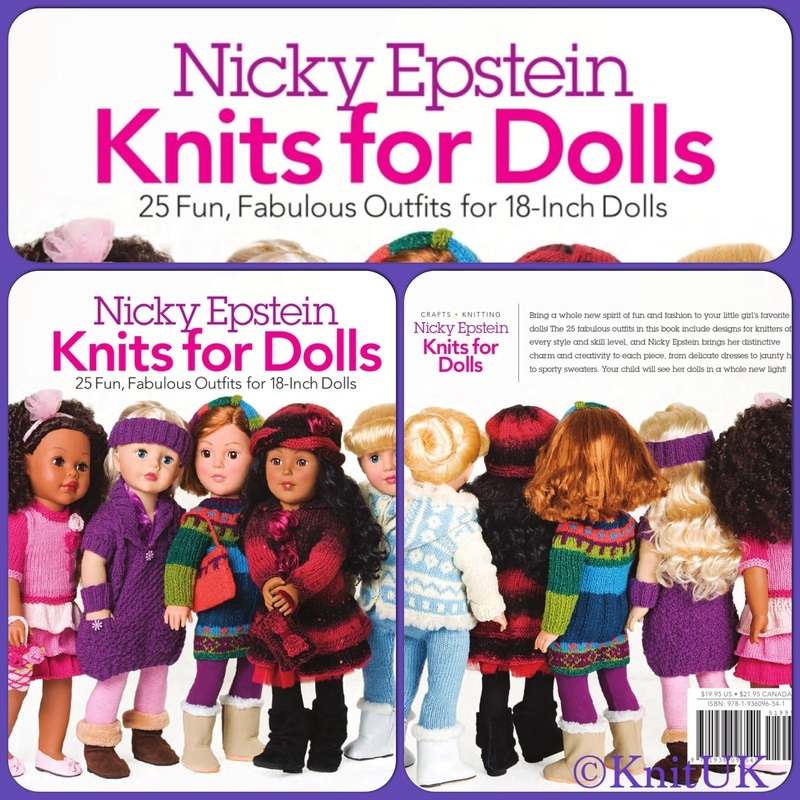 Knits for dolls book 3 pics