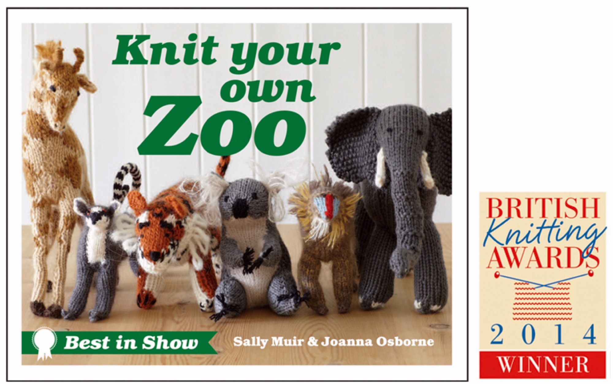 Best in show knit your own zoo british knitting awards 2014 winner
