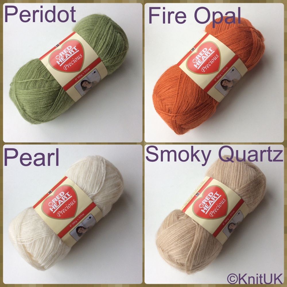 Red Heart Precious (100g). Mohair blend yarn - knitting and crochet. Choose colour.