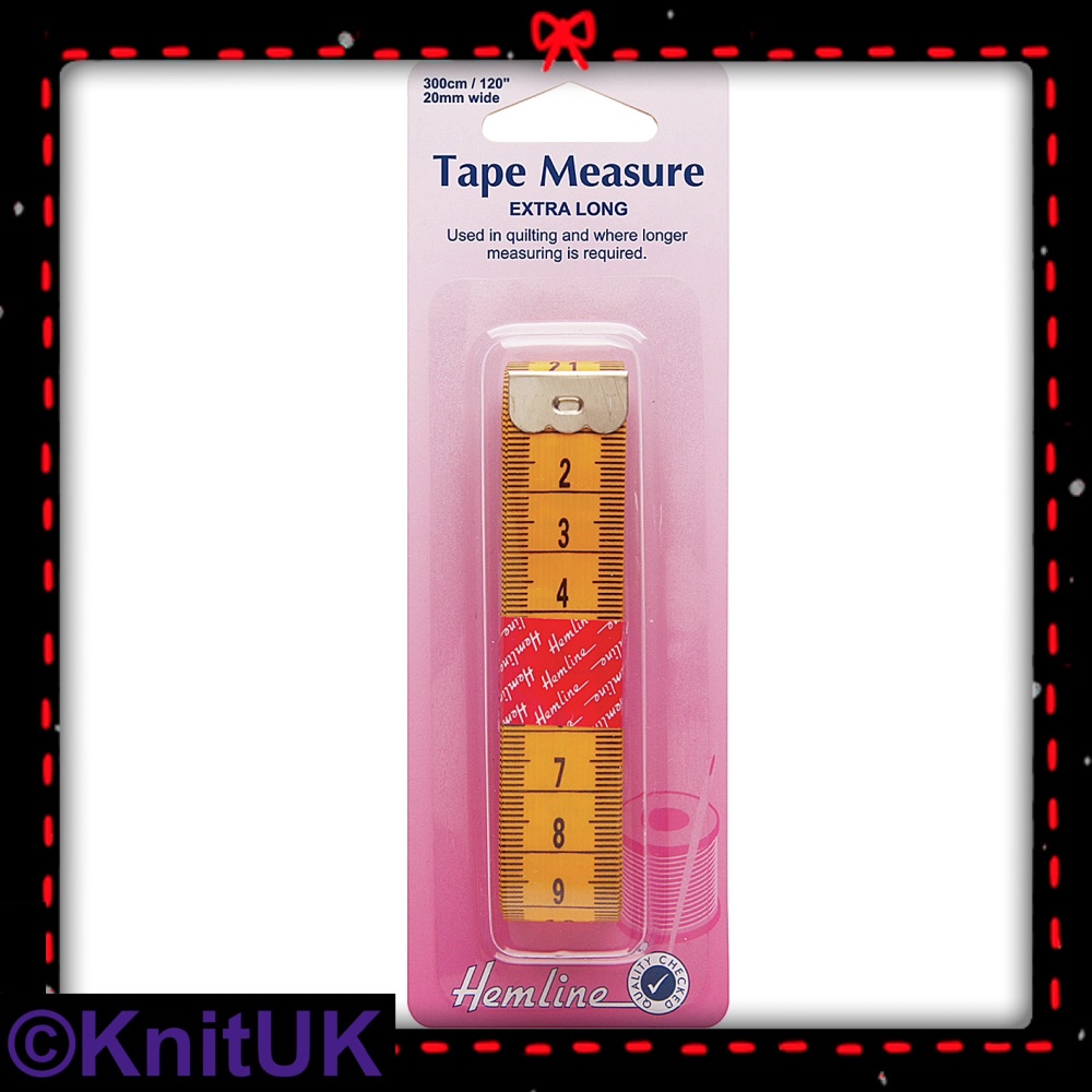 Tape Measure Extra Long - 300cm (Hemline)