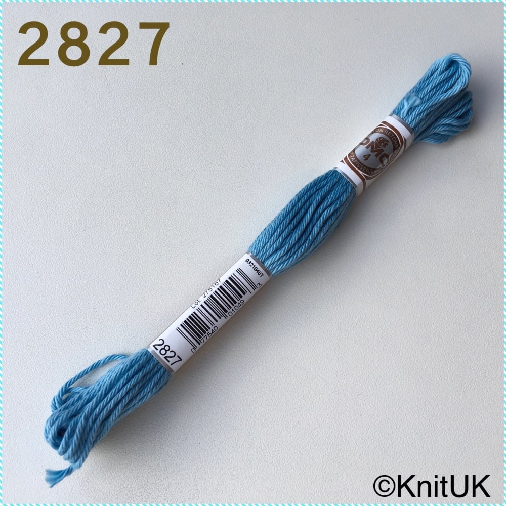 DMC soft cotton thread blue 2827 tapestry