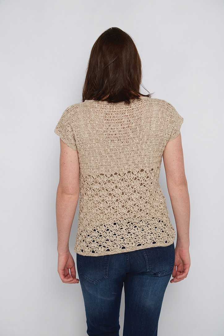 DMC She Sells Sea Shells Top - Crochet Pattern Leaflet (by Fran Morgan)