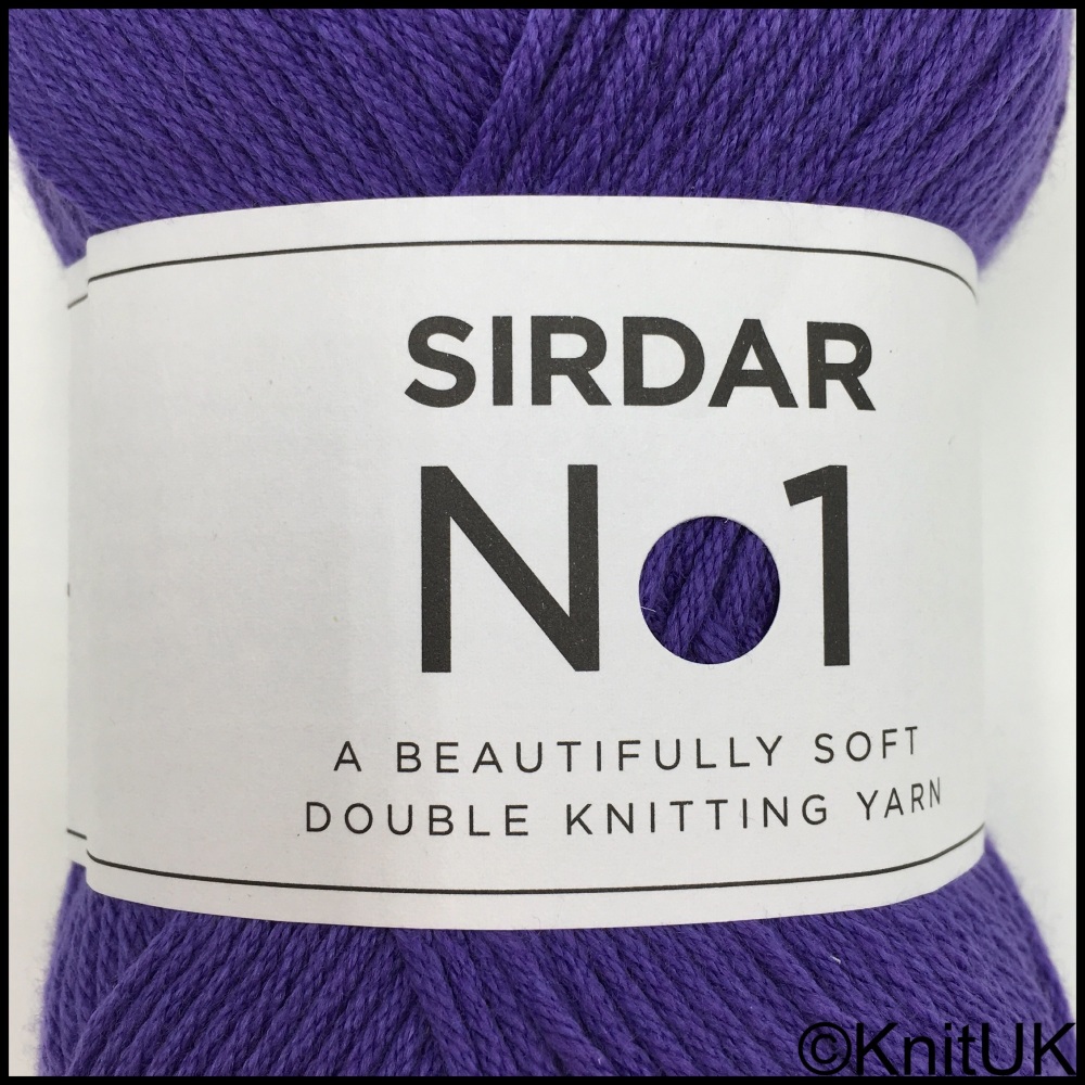 Sirdar No. 1 (100g). DK Yarn. Choose colour.