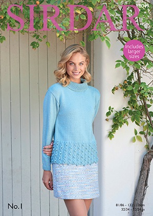 Sirdar Pattern: Sweater in Sirdar No. 1. Leaflet (Knitting)