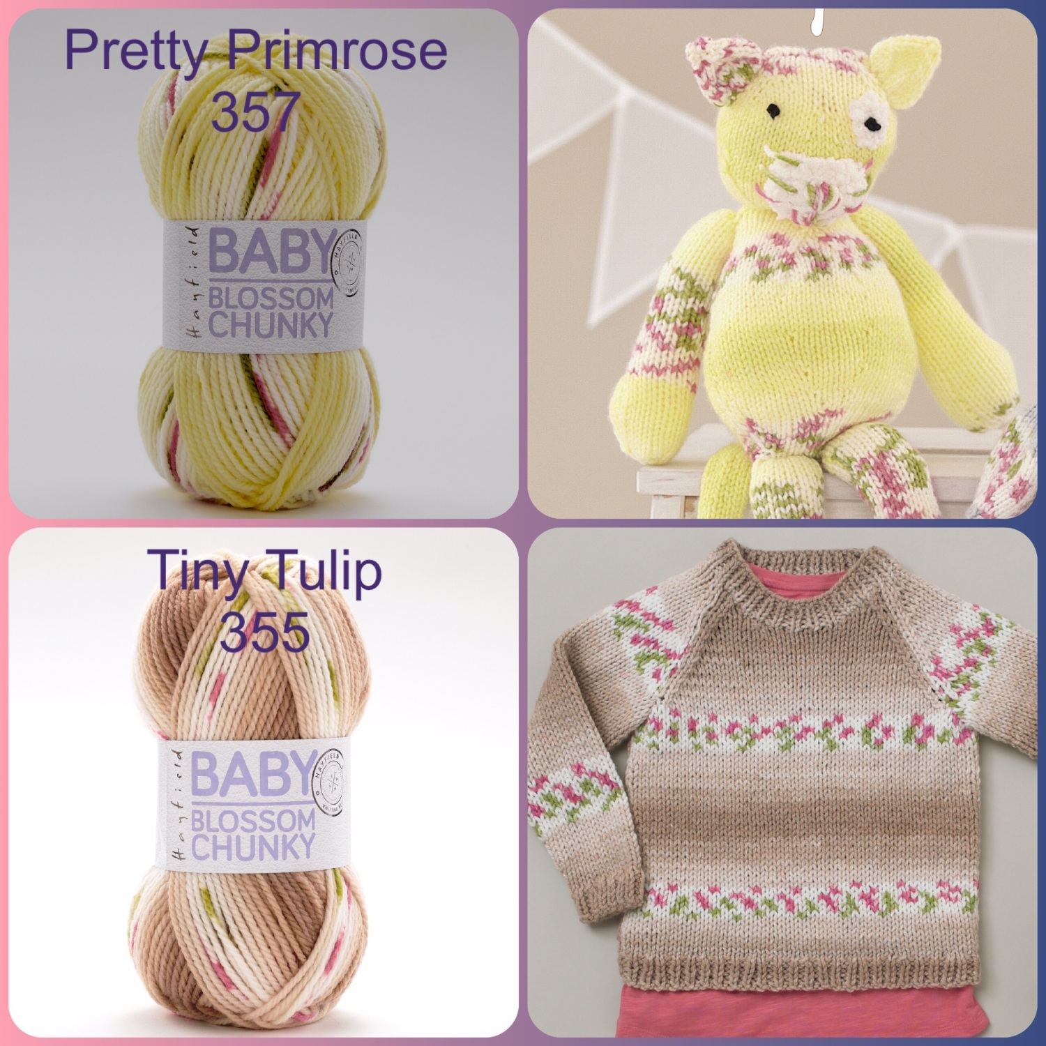 Hayfield Baby Blossom Chunky Yarn KnitUK