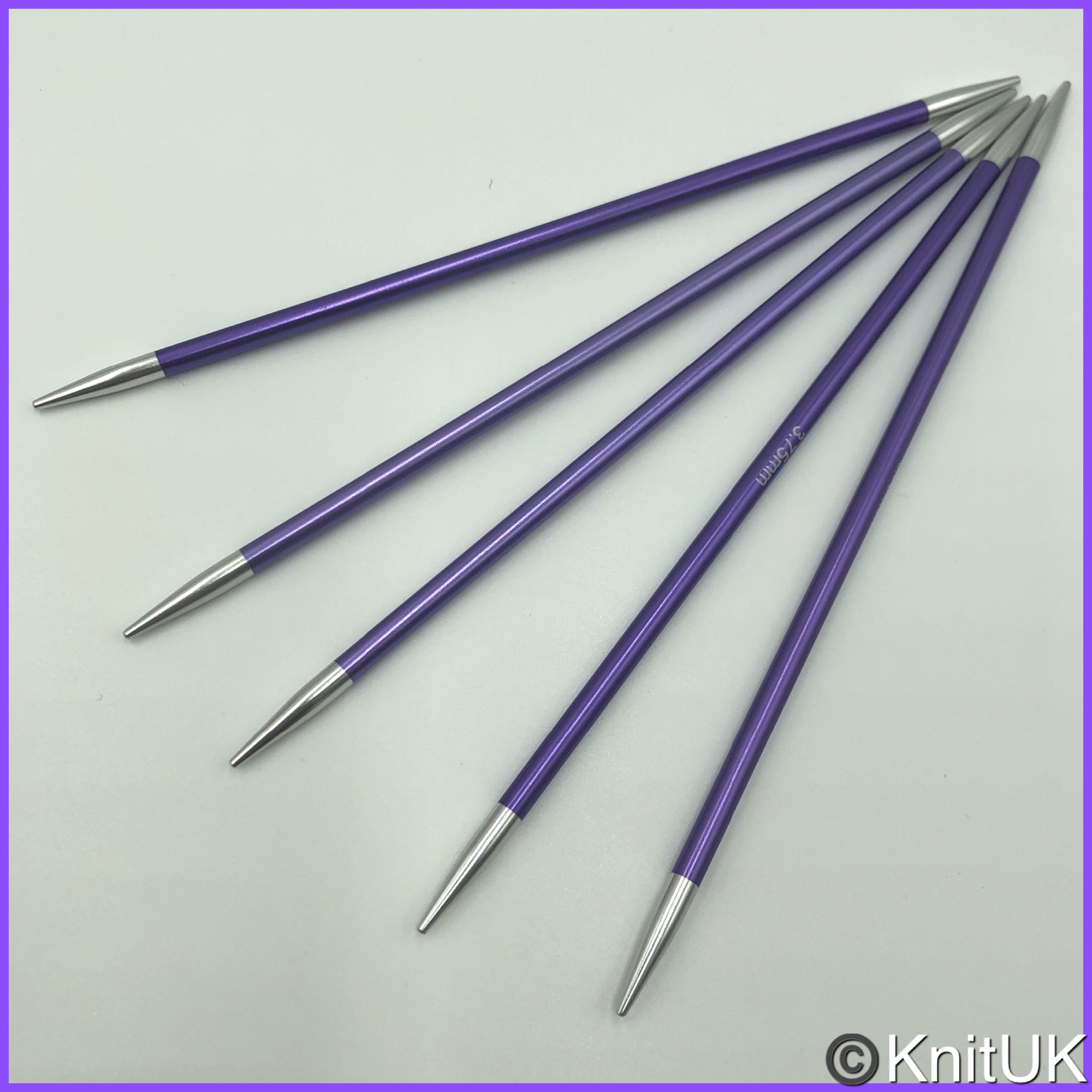 knitpro zing 15cm double point knitting needles set 5