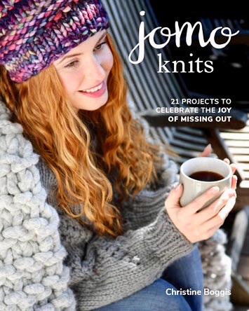 JOMO knits. Christine Boggis. GMC Publications. 2019. 152p.