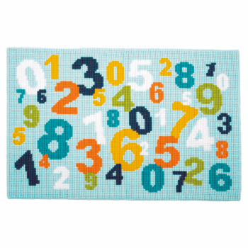 Cross Stitch Kit - Rug Numbers. Tapestry (Vervaco). 
