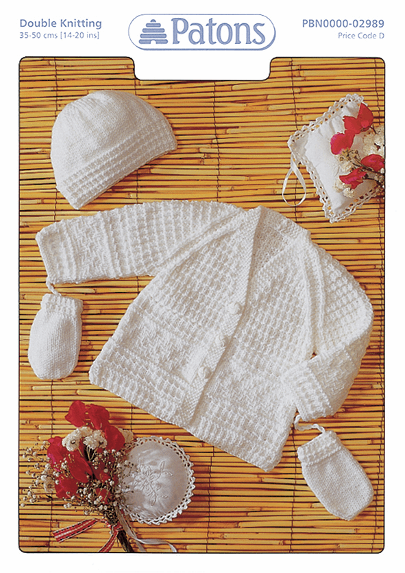 Patons Double Knitting (Leaflet): Jacket, Hat and Mitts.