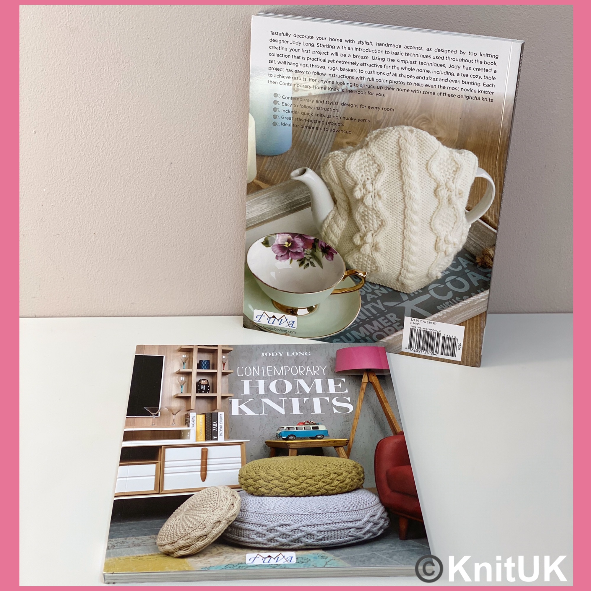 tuva contemporary home knits book front and back