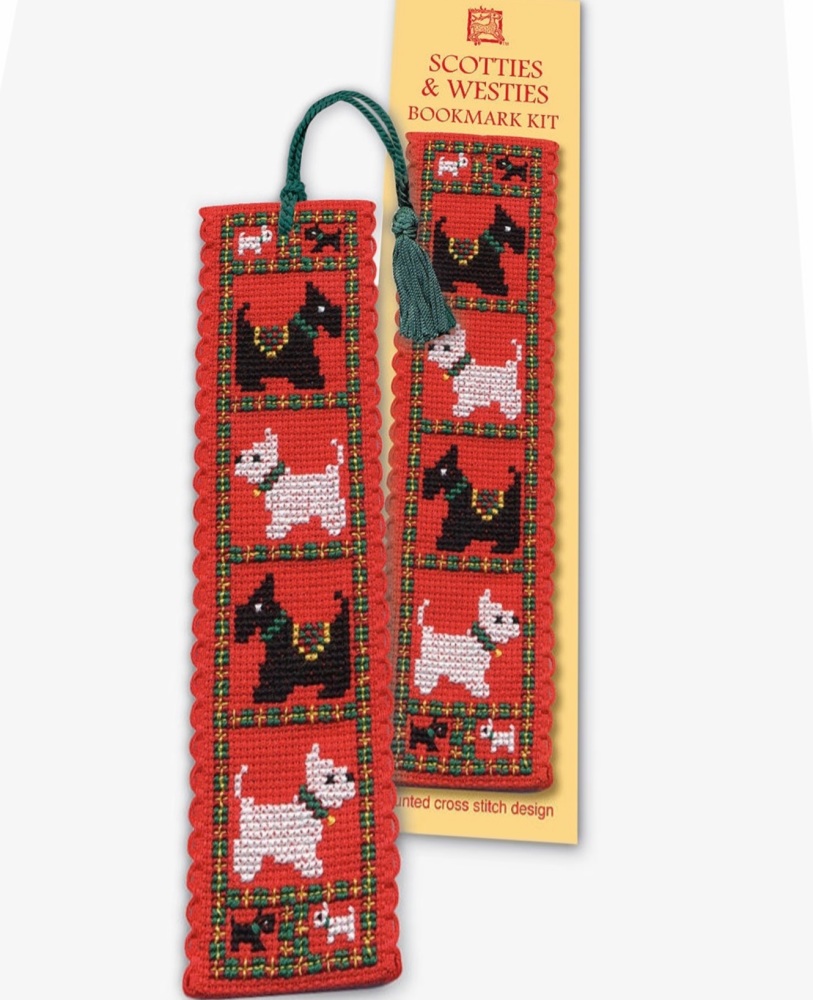 Gift Pack Scotties & Westies. Cross-Stitch Kit by Textile Heritage