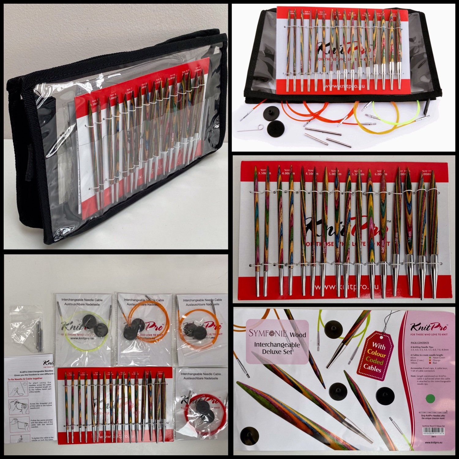 Symfonie Circular Knitting Needles Interchangeable Needles KnitPro