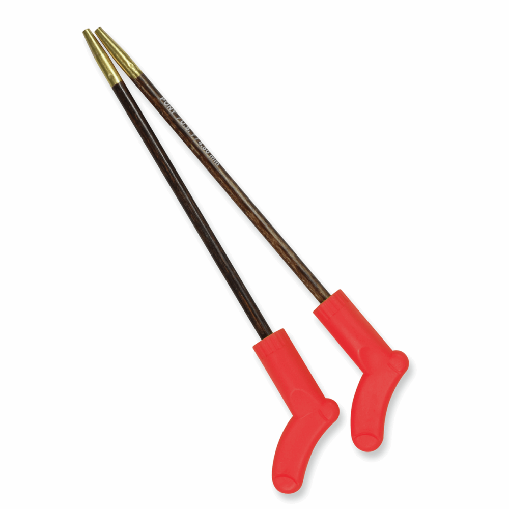 Knitting Needles Point Protectors: Sock Shape: for Sizes 4-7mm: Red (Pony)