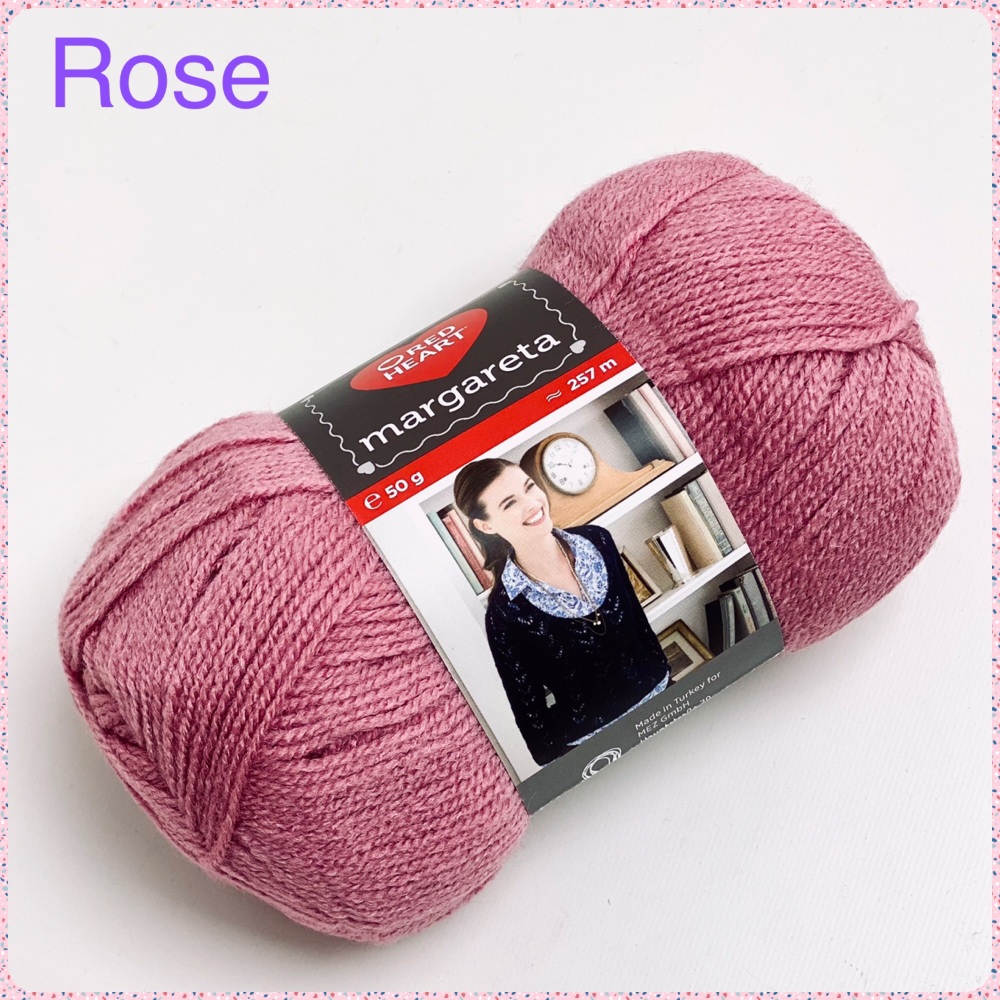 Red Heart Margareta (50g). 4ply yarn for knitting and crochet. Choose colour.